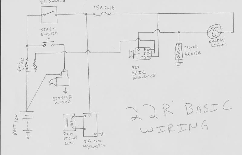1989 Toyota Pickup Ignition Wiring Diagram - Wiring Diagram