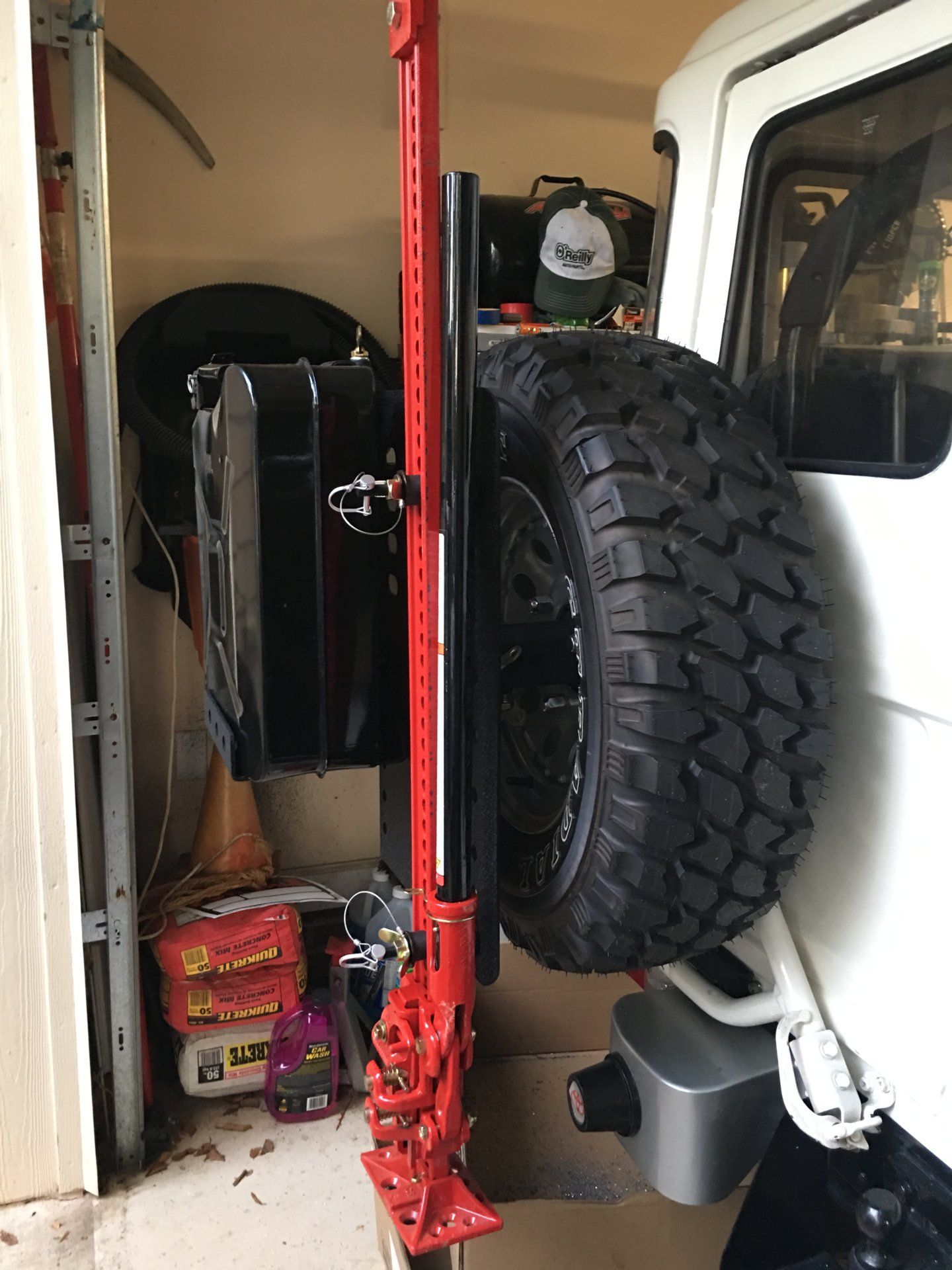Smittybilt I Rack on FJ40 Spare tire mount IH8MUD Forum