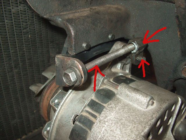 Alternator belt tensioner bolt online