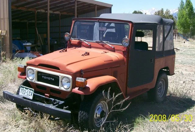 FJ-40 in Salida, Colorado