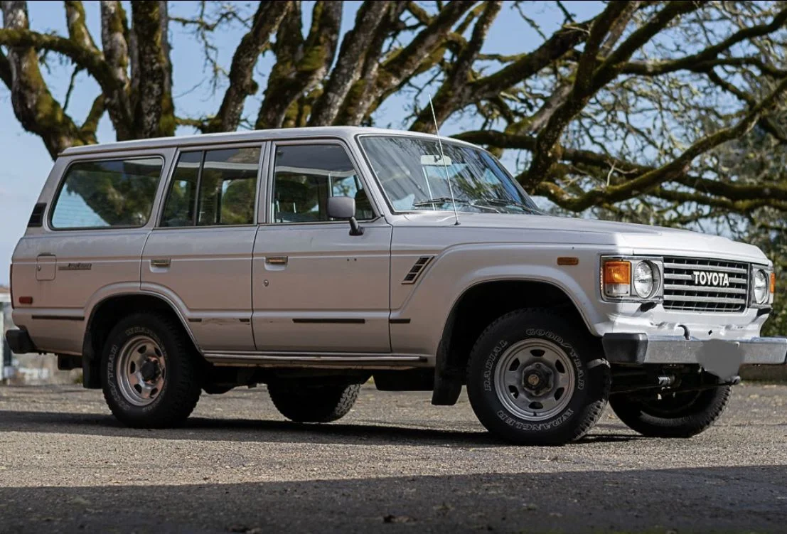 1985 FJ60 silver