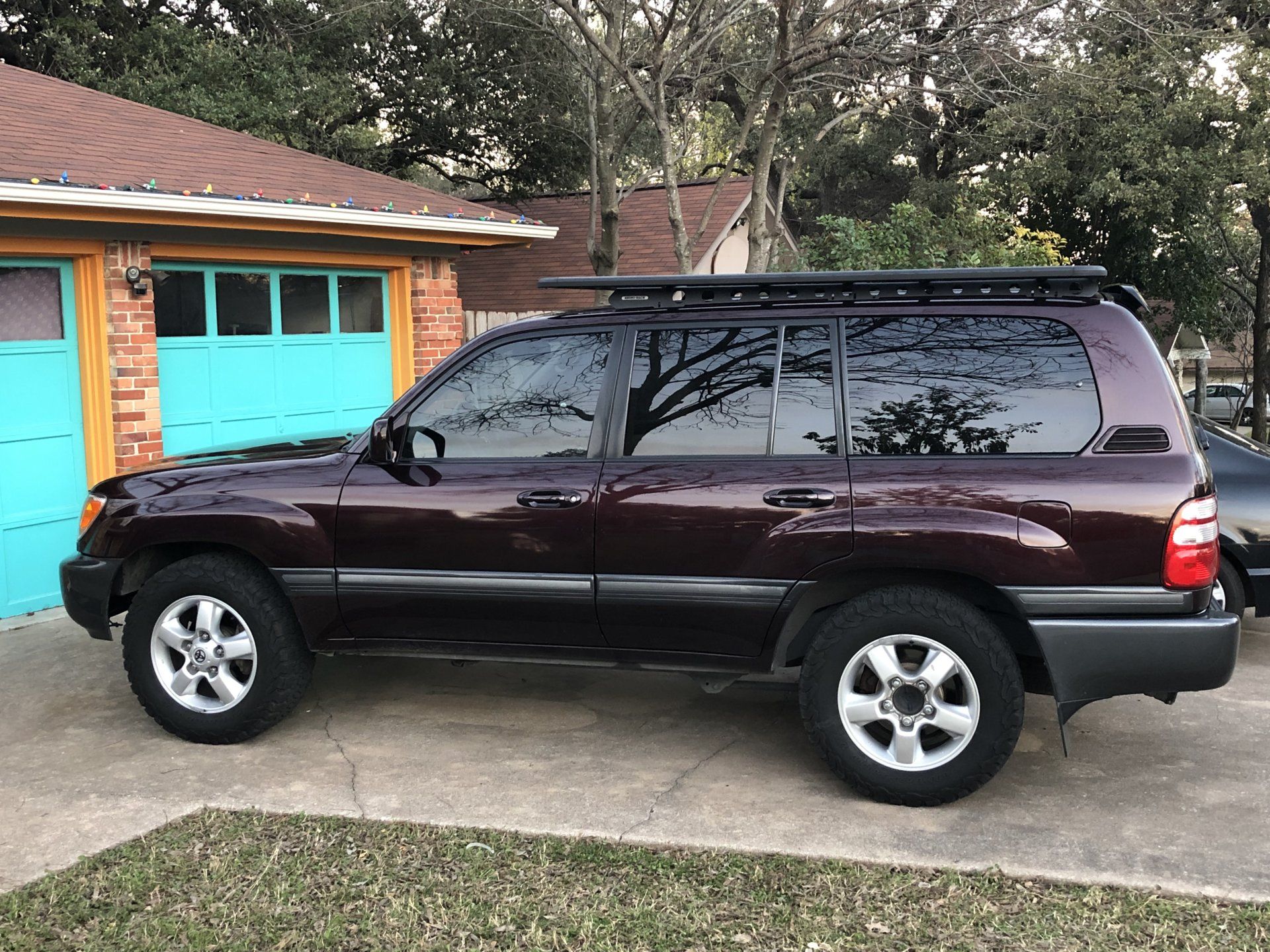 rhino roof rack 100 series landcruiser