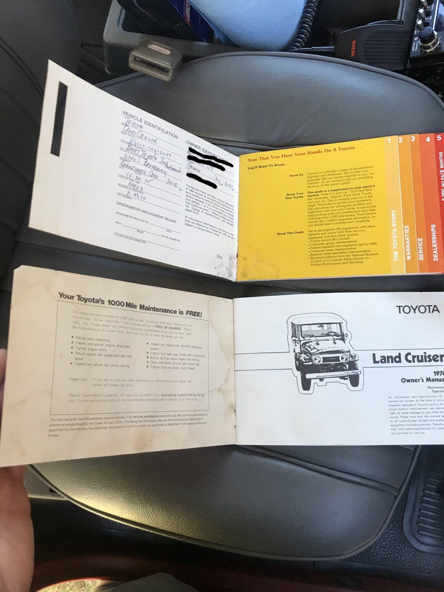 SOLD - 1976 FJ40 Owner’s Manual & Owner’s Guide 1976 | IH8MUD Forum