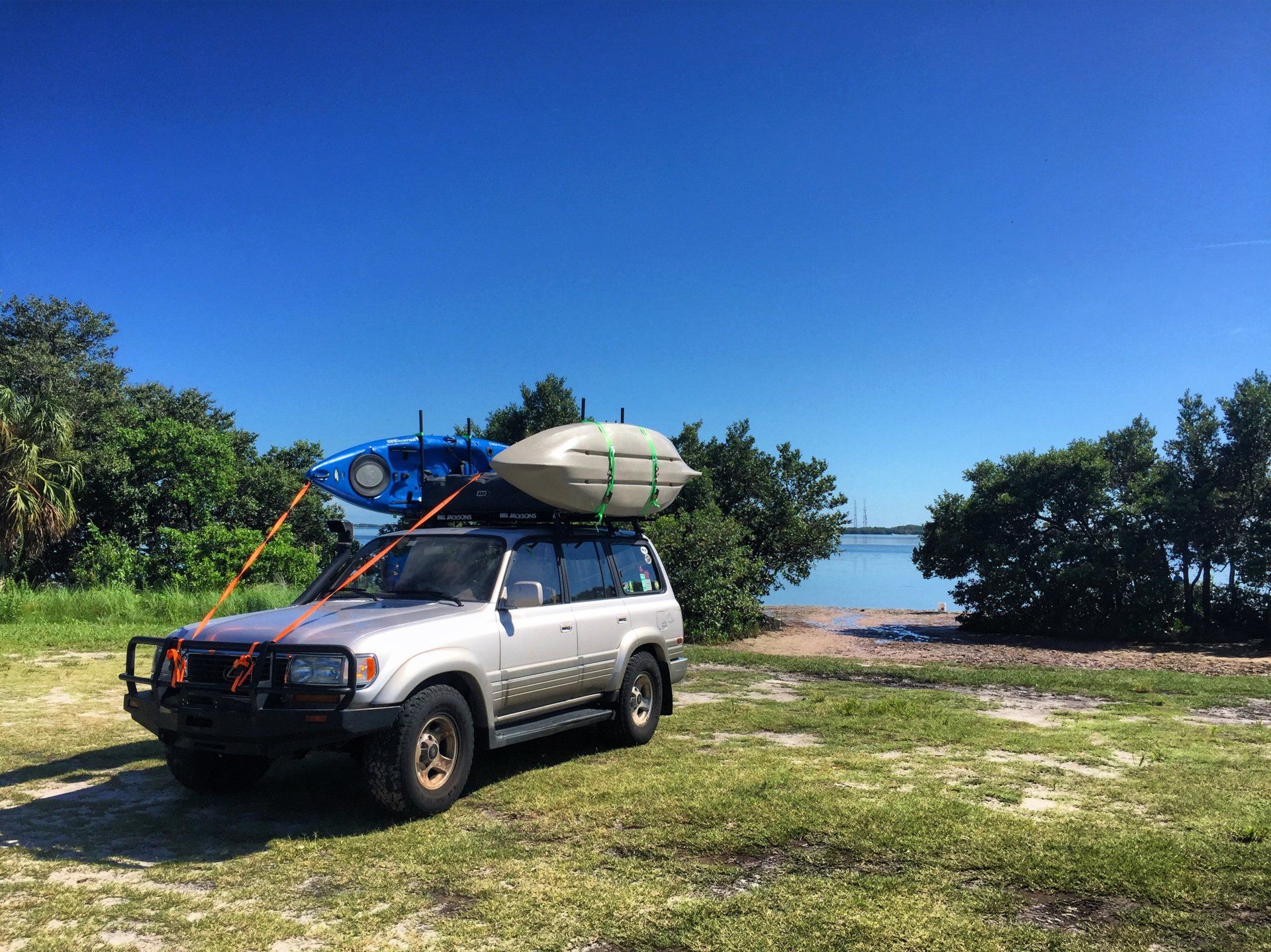 How to mount 2 kayaks with rtt?