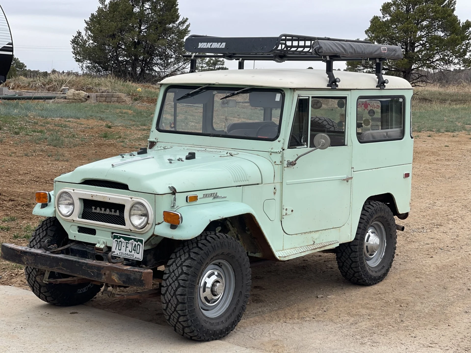 Durango, CO 1969 Toyota FJ40 Spring Green