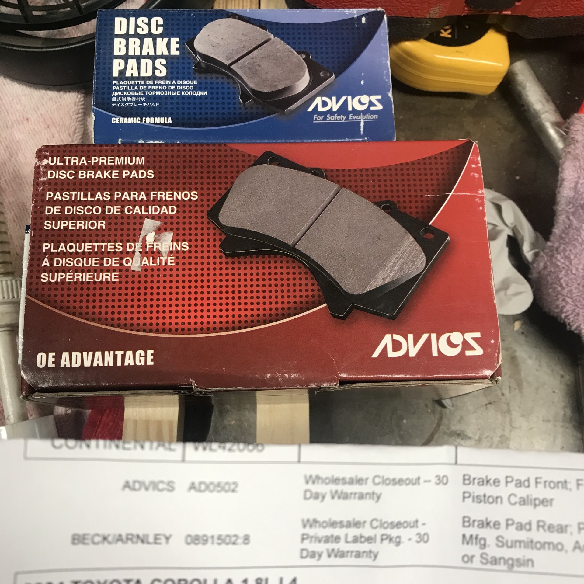 Advics Brake Pads IH8MUD Forum