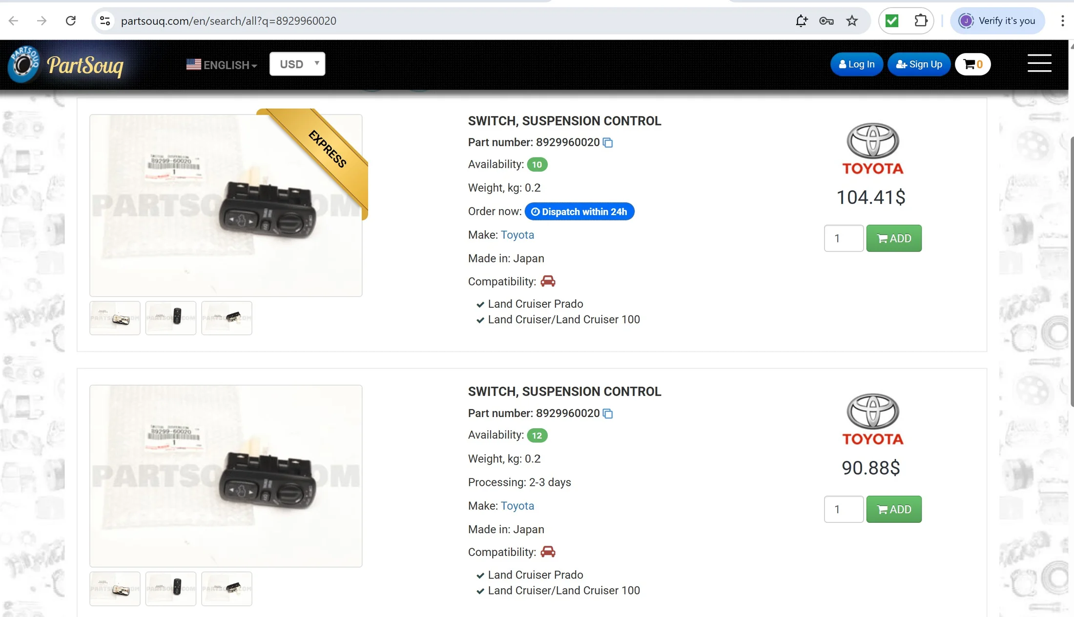 AHC Replacement Console Switch.webp