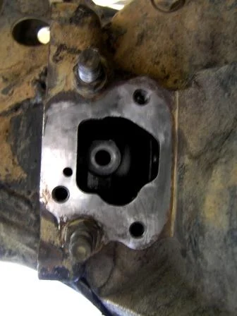 aligning fork shaft bolt holes.webp