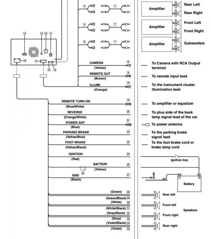 Alpine Stereo Ine W940 Wiring, Alpine Car Audio Wiring Diagram