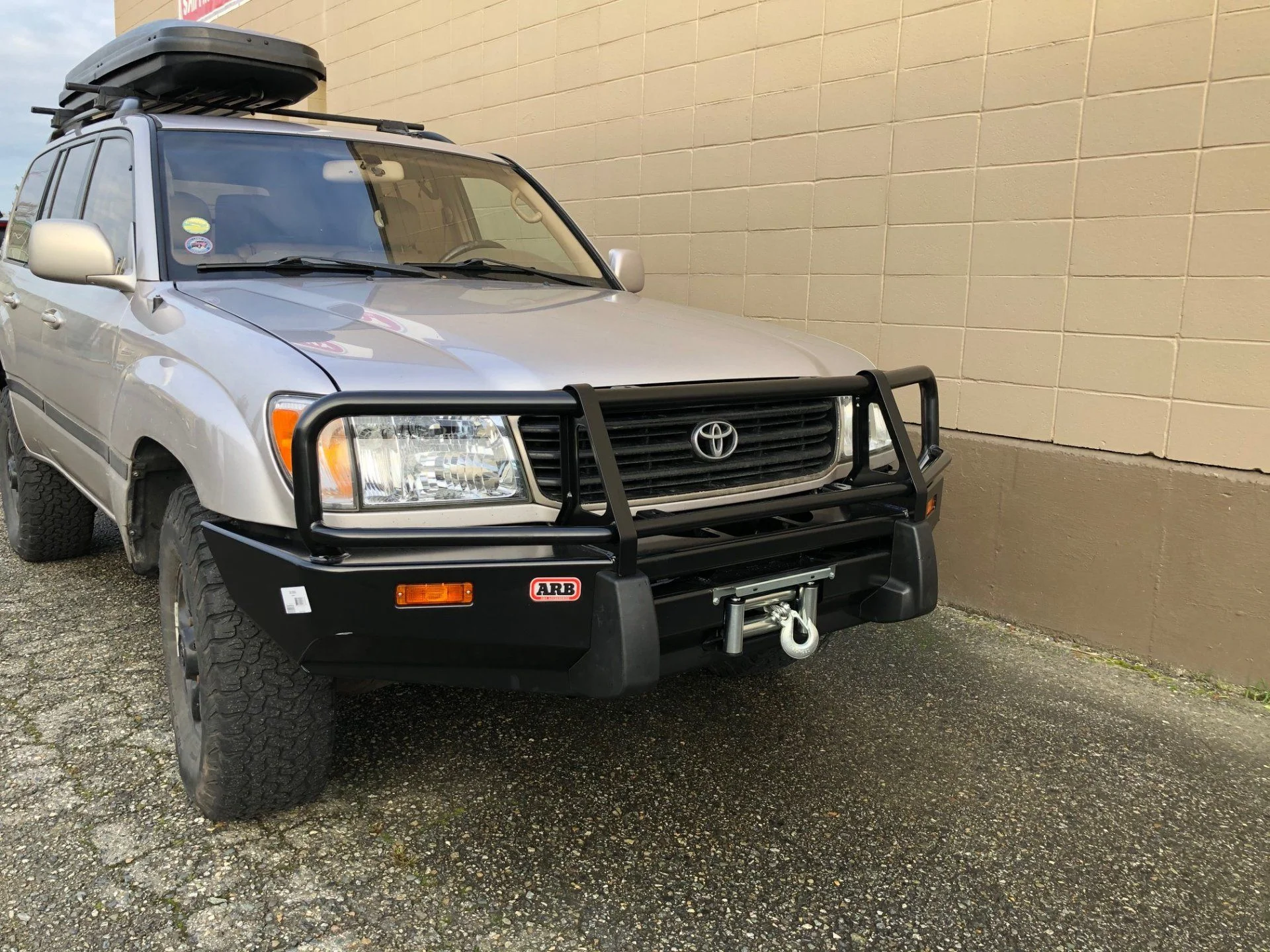 Arb bumper land cruiser 100 deals