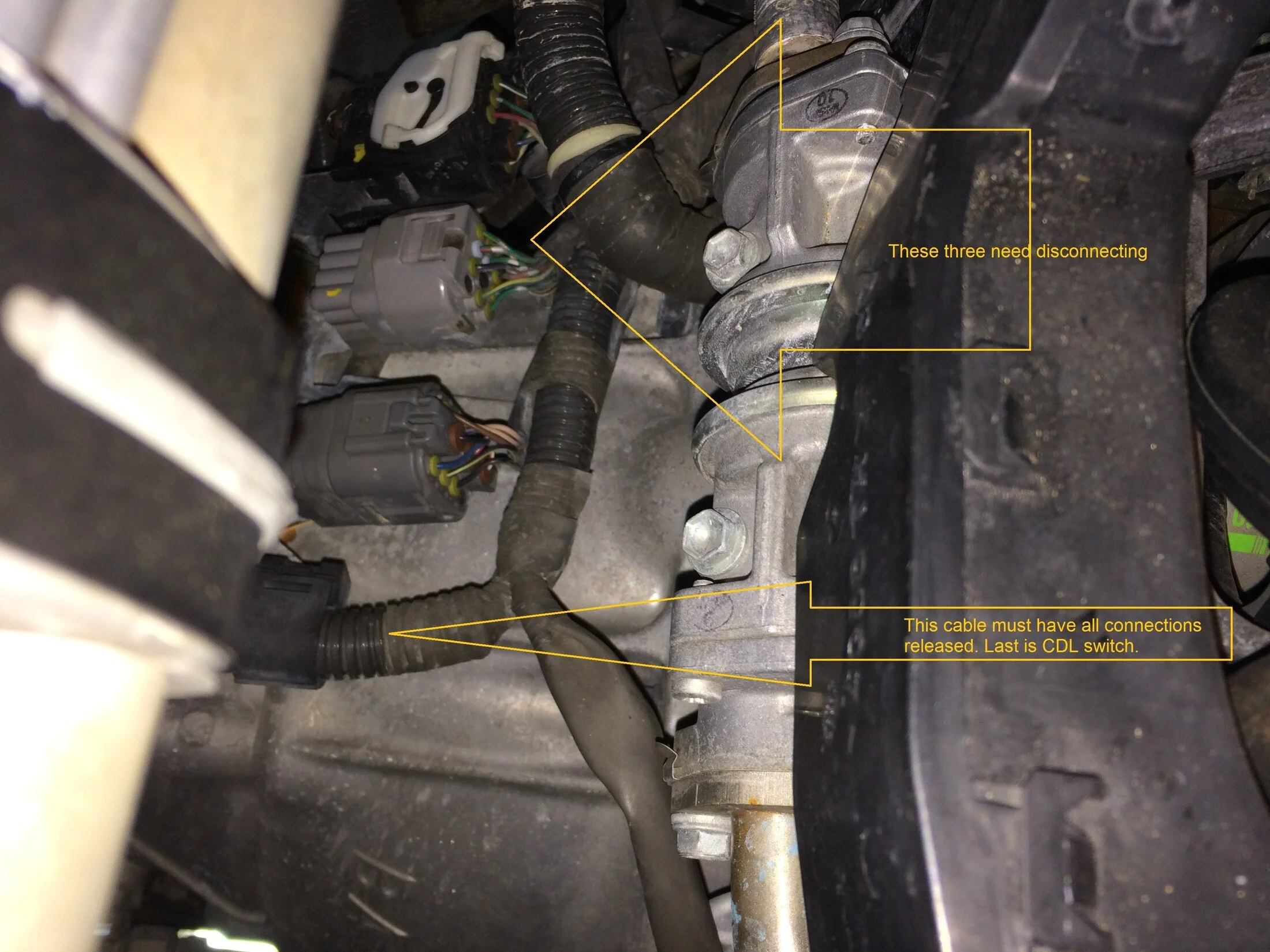 AT wire blocks on bell housing2.JPG