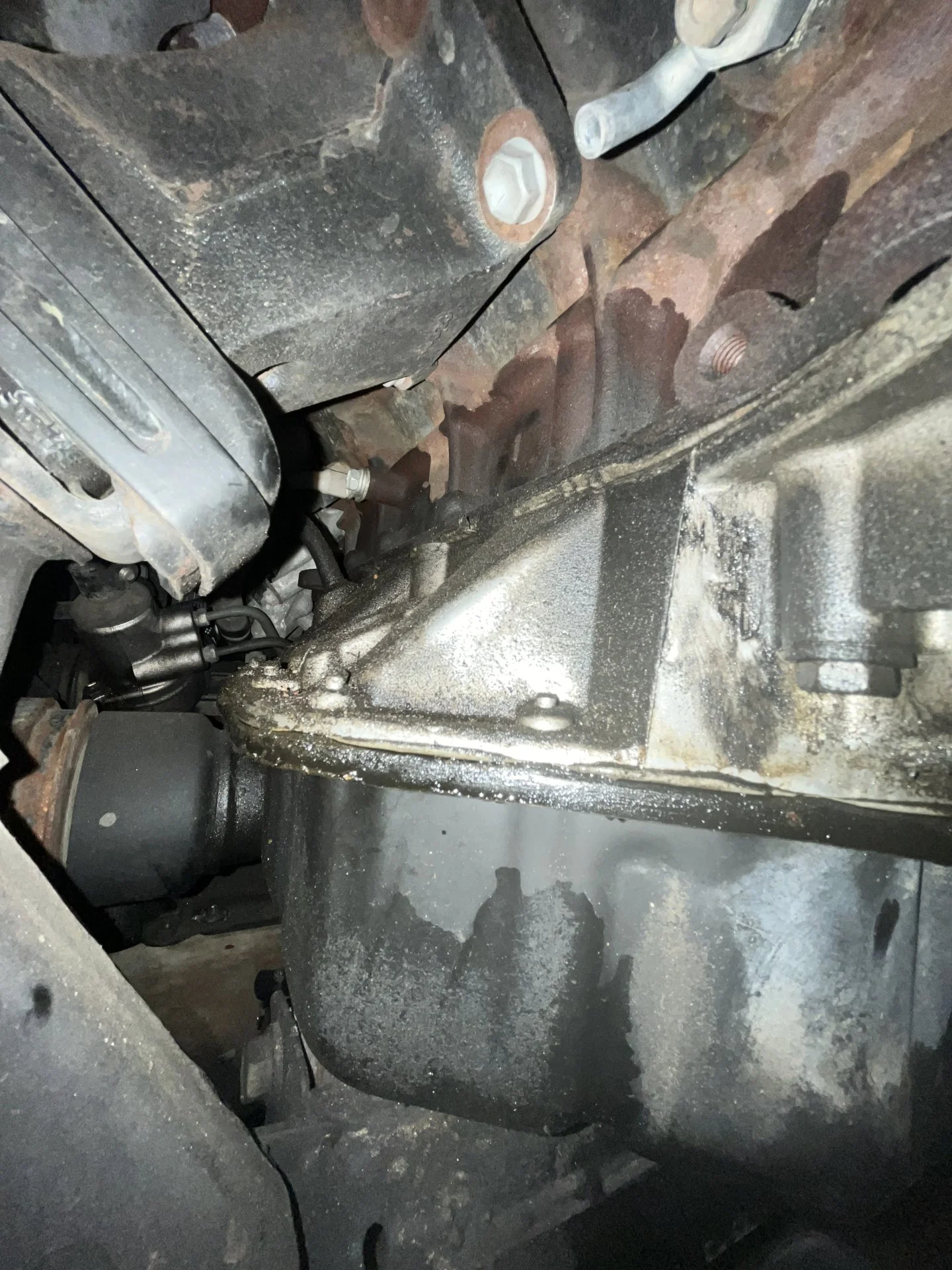 Leaking oil pan deals