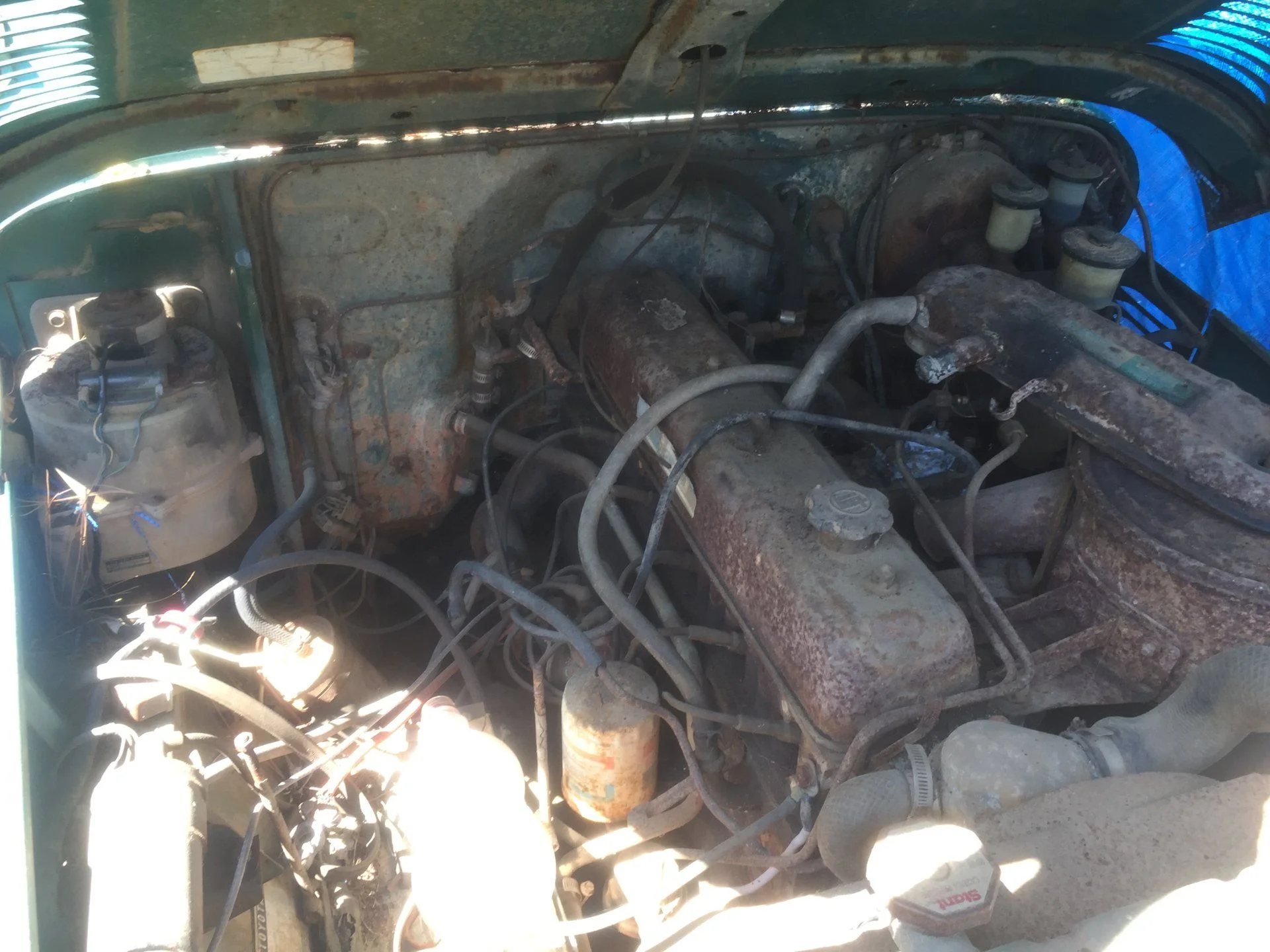 1974 FJ40 parts rig