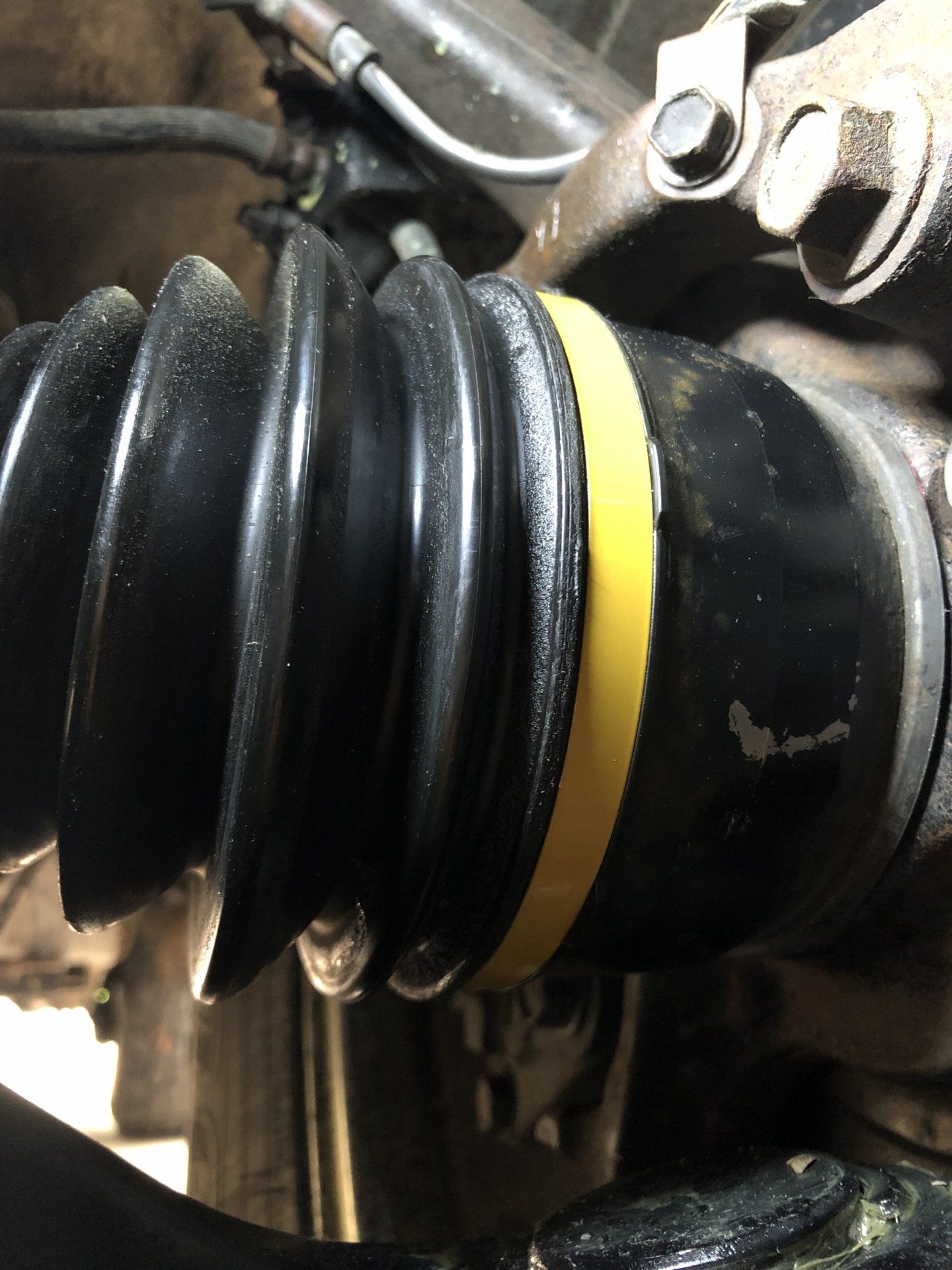 Pin Hole on CV Boot Seam IH8MUD Forum