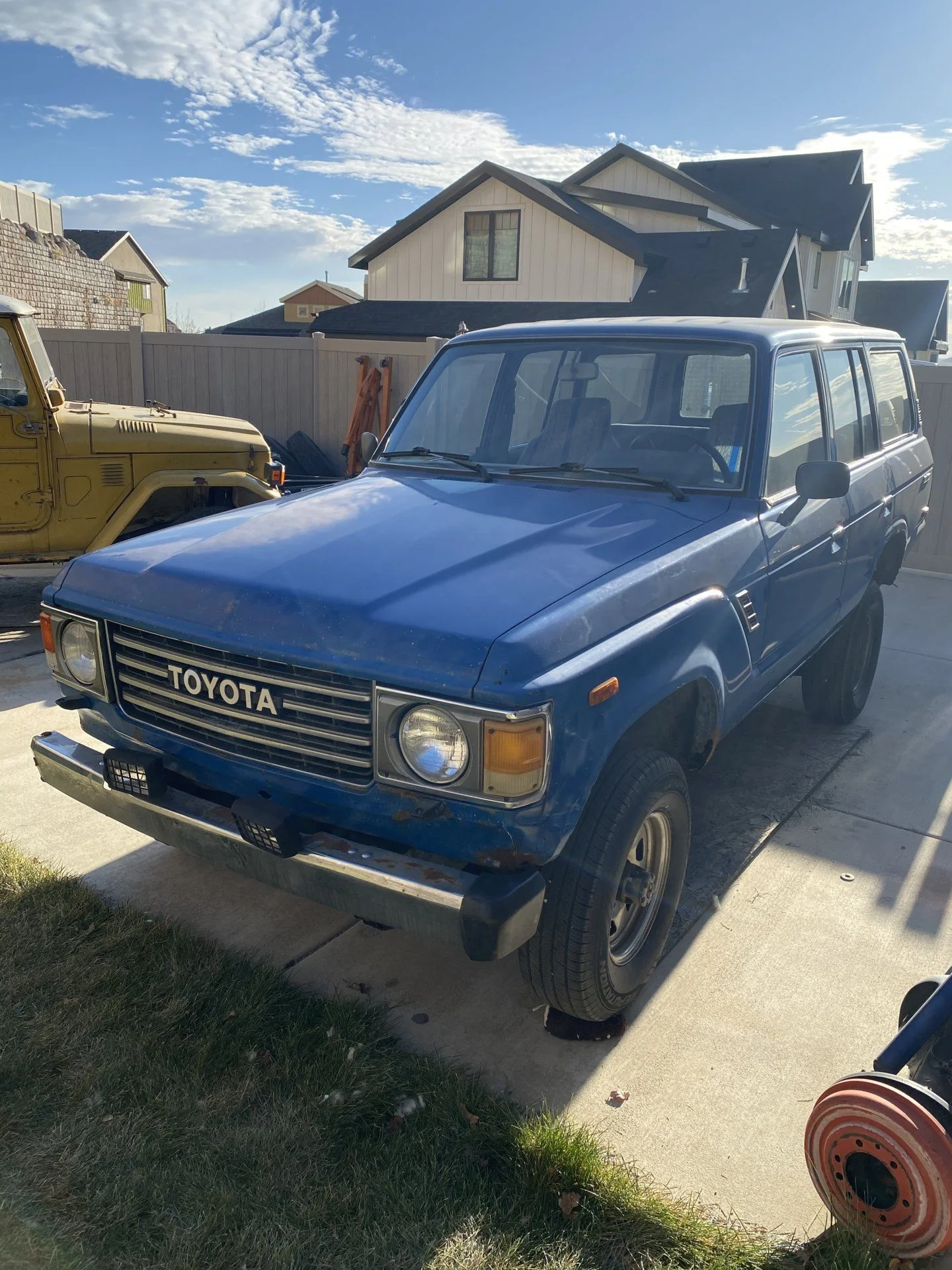 1984 Blue Fj60 For Sale Lehi Utah $3500.00 OBO