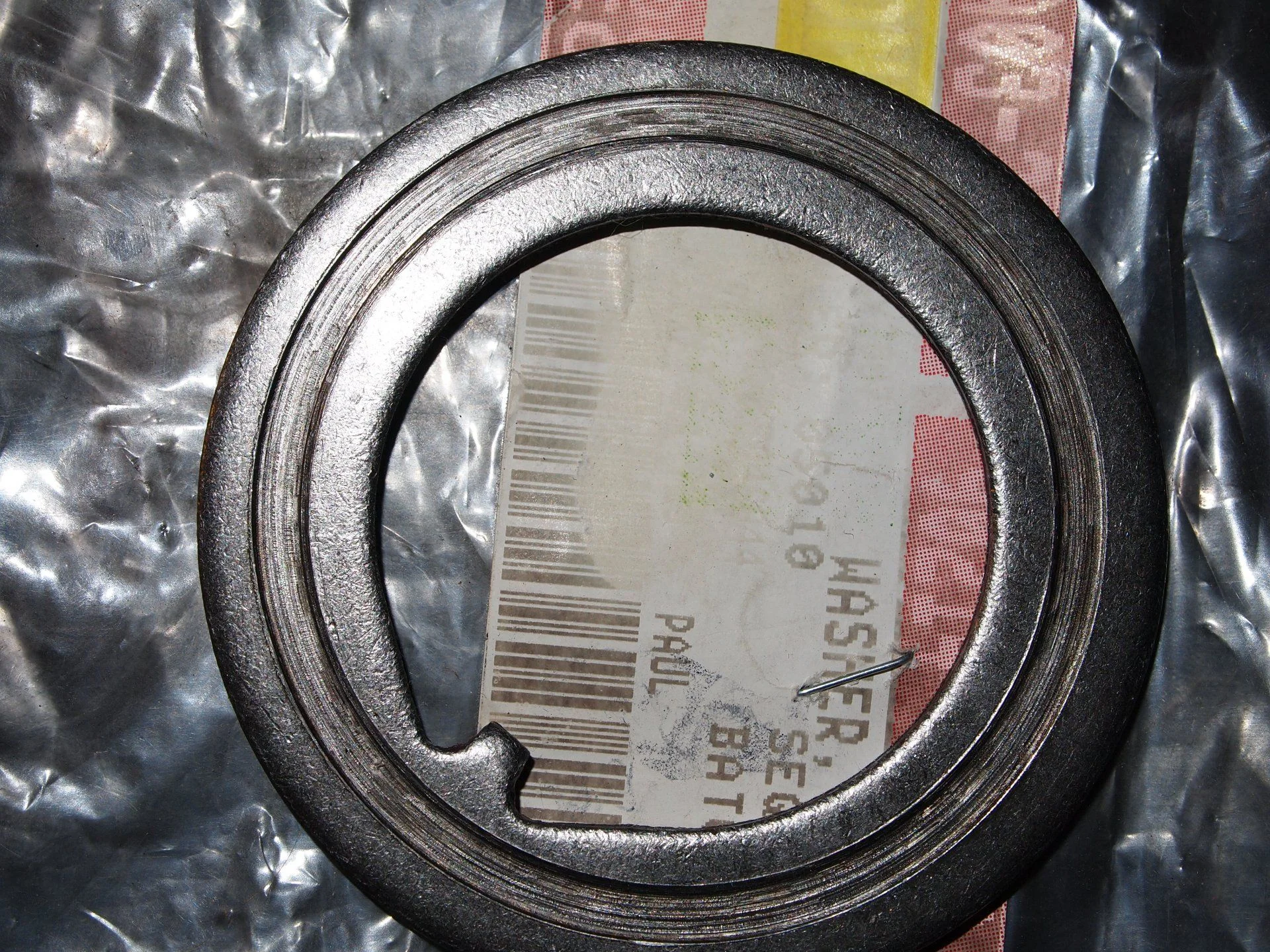 Claw washer 2001 wheel bearing torque to FSM spec.webp