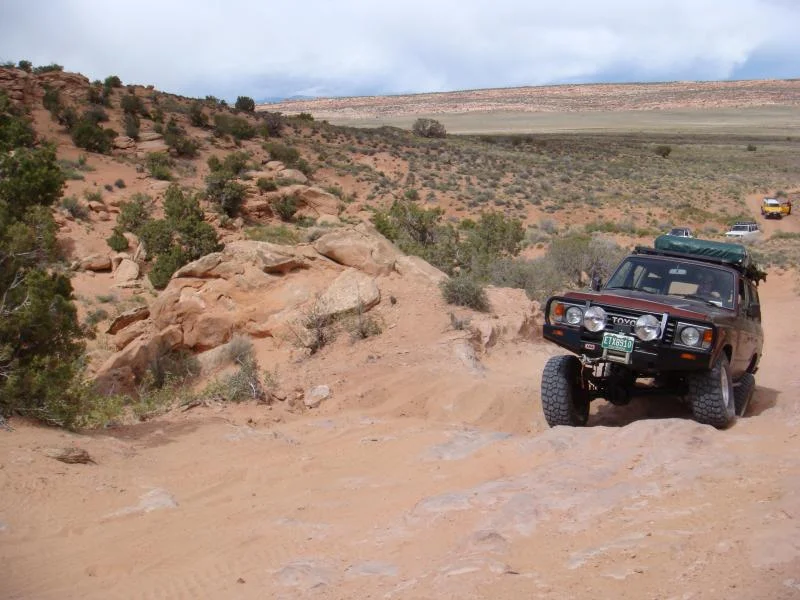 CM2010 Flexing on tower arch trail.webp