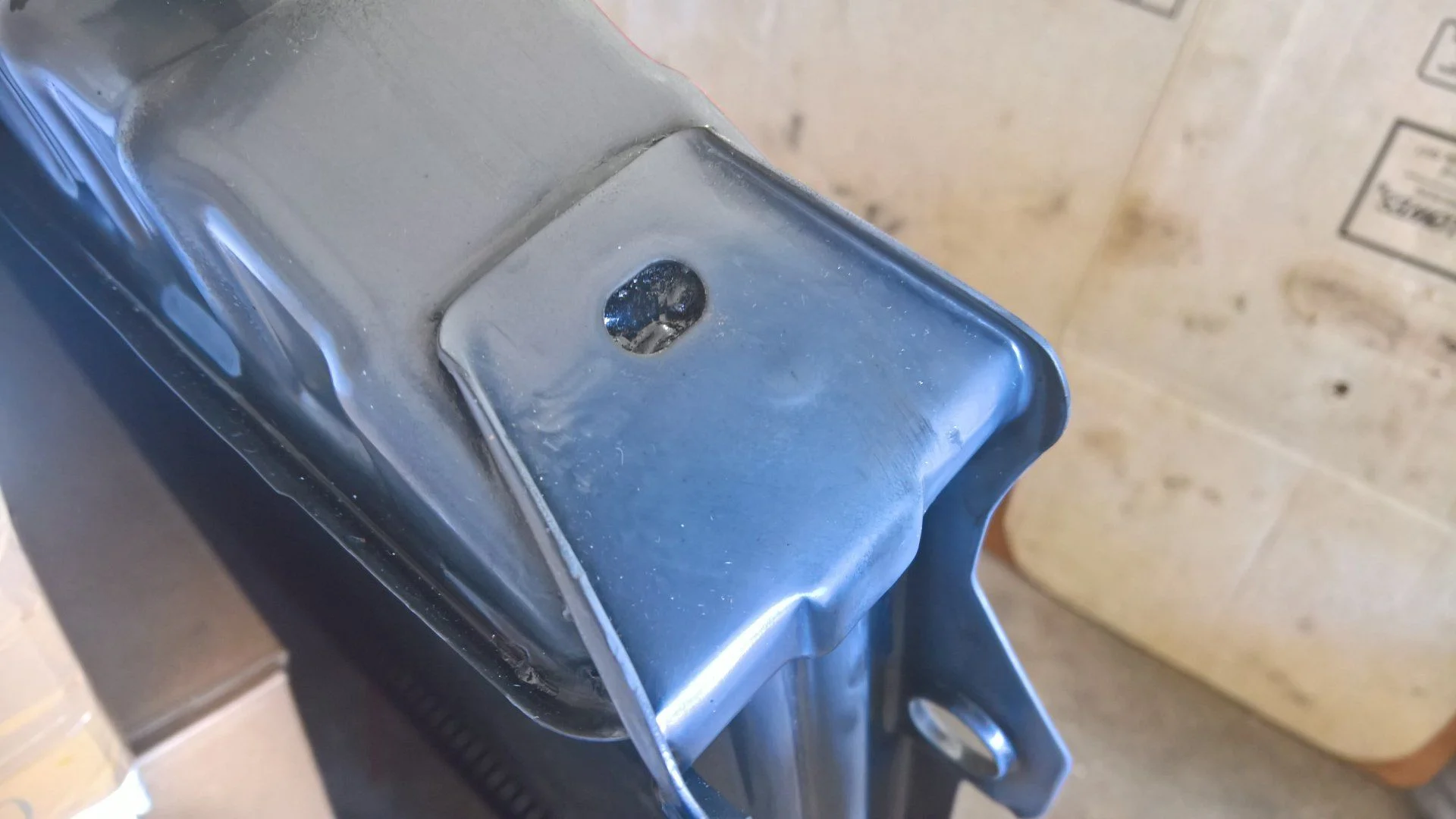 CSF Radiator repaired mounting bracket.jpg