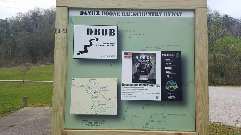 Daniel Boone BackCountry Byway, Slade KY - (Northern portion of the KAT ...