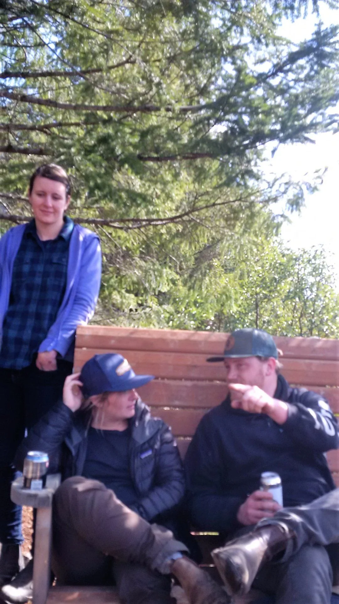 Deck chatting.webp