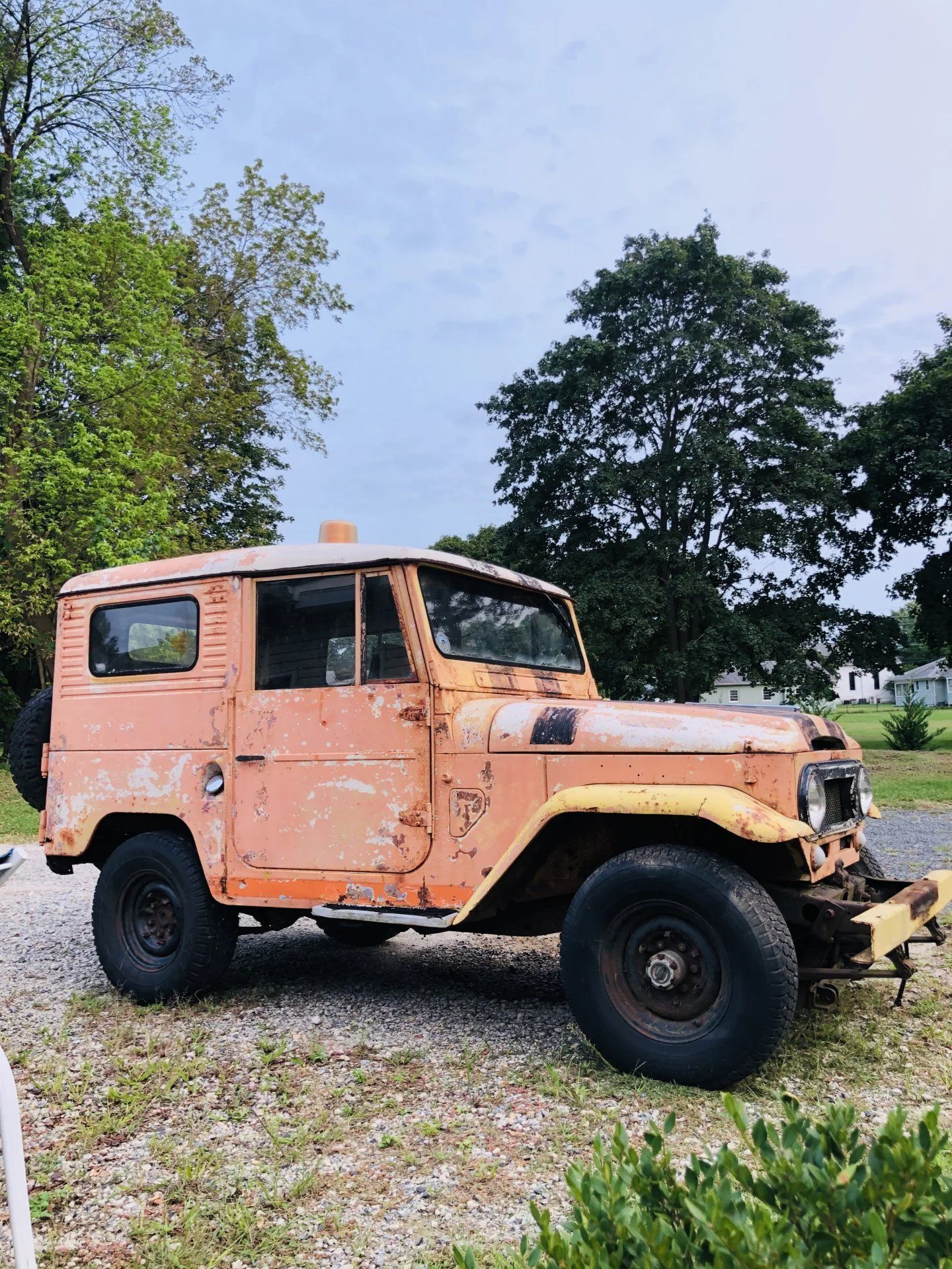 1962 FJ40 Factory Corrugated Hard Top Model Run & Drives with a 2F & 4 Speed in NJ. - Lowered Price