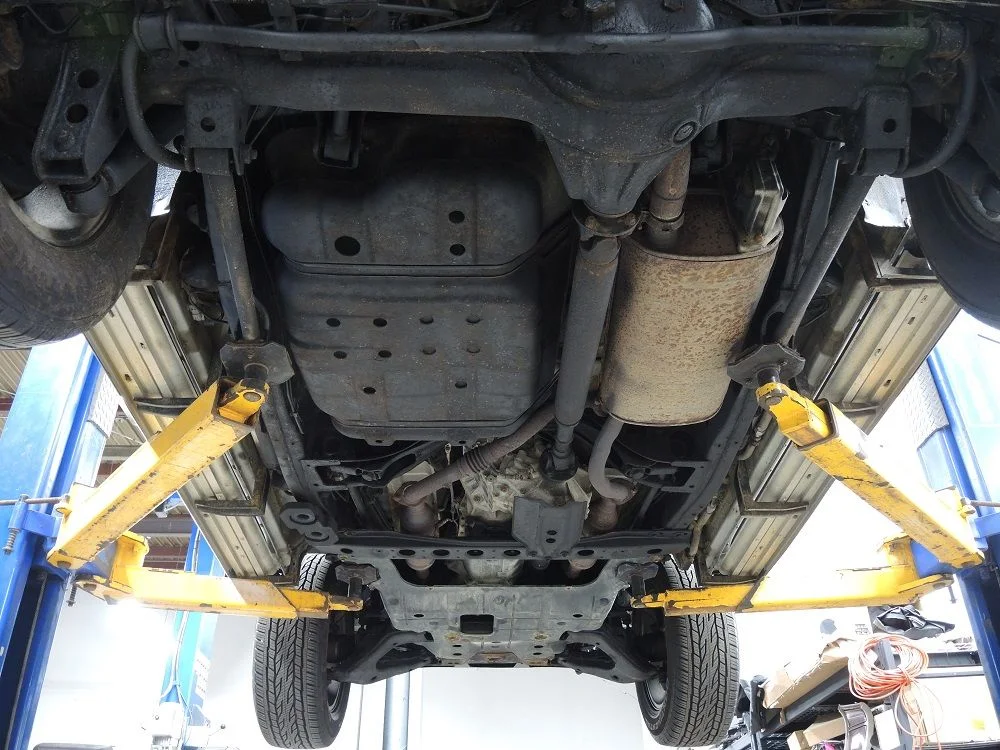undercarriage skid rusted rust opinions ih8mud suspicion overspray bolt broken pan