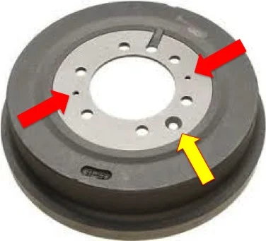 Drum Rear Brake FJ60_arrows.webp