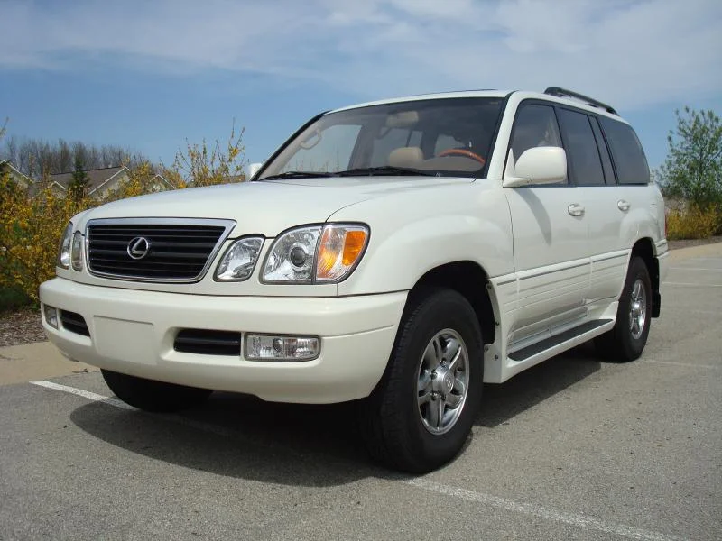 2002 LX470 Pearl White