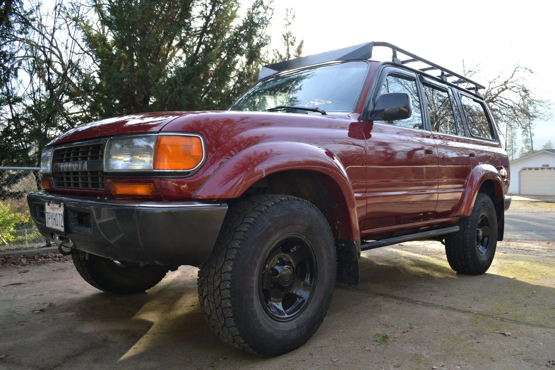 93 triple locked, trailer and tent package. No. CA
