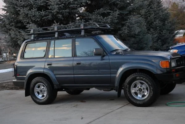 1994 FZJ80, w ARB Bumper, Rack