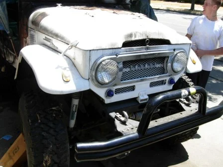 Burned out FJ40
