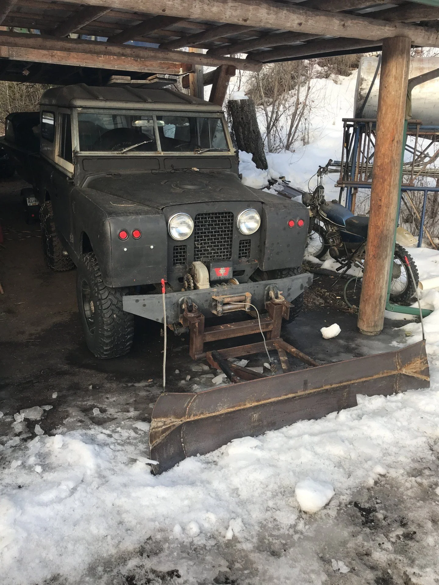 ATV snow plow winch pulley IH8MUD Forum