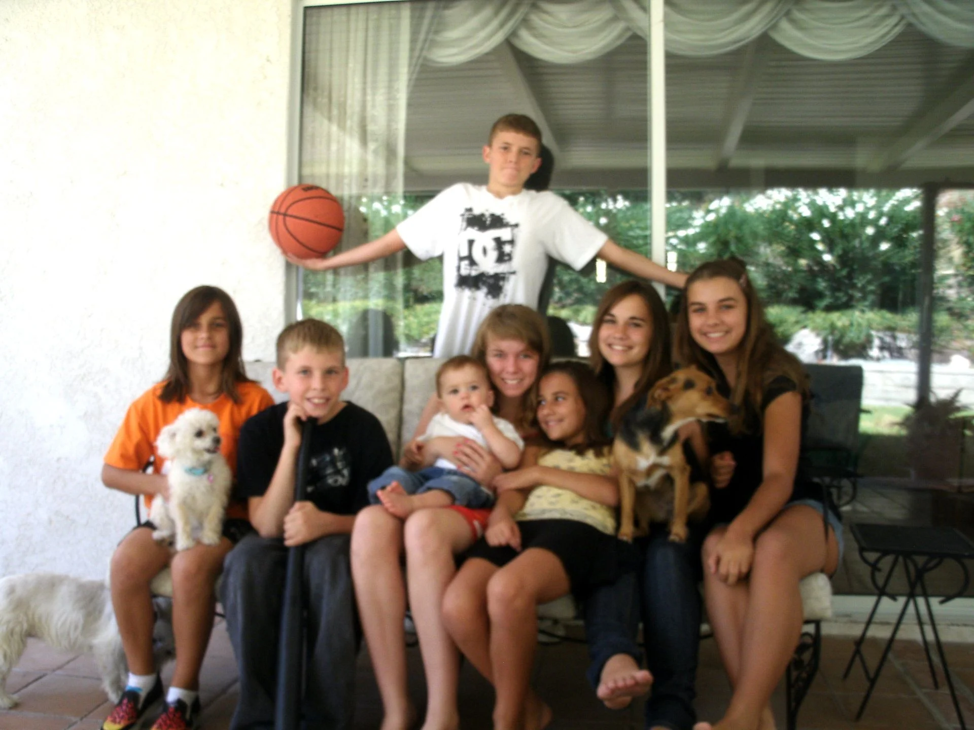 Eight kids at the birthday.webp