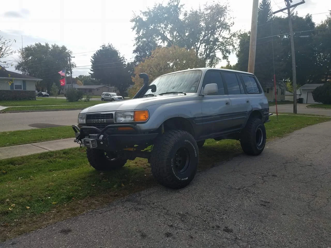 Fj80 270k Zero rust Georgia truck lifted, armored, geared. 6000 OBO (WI)