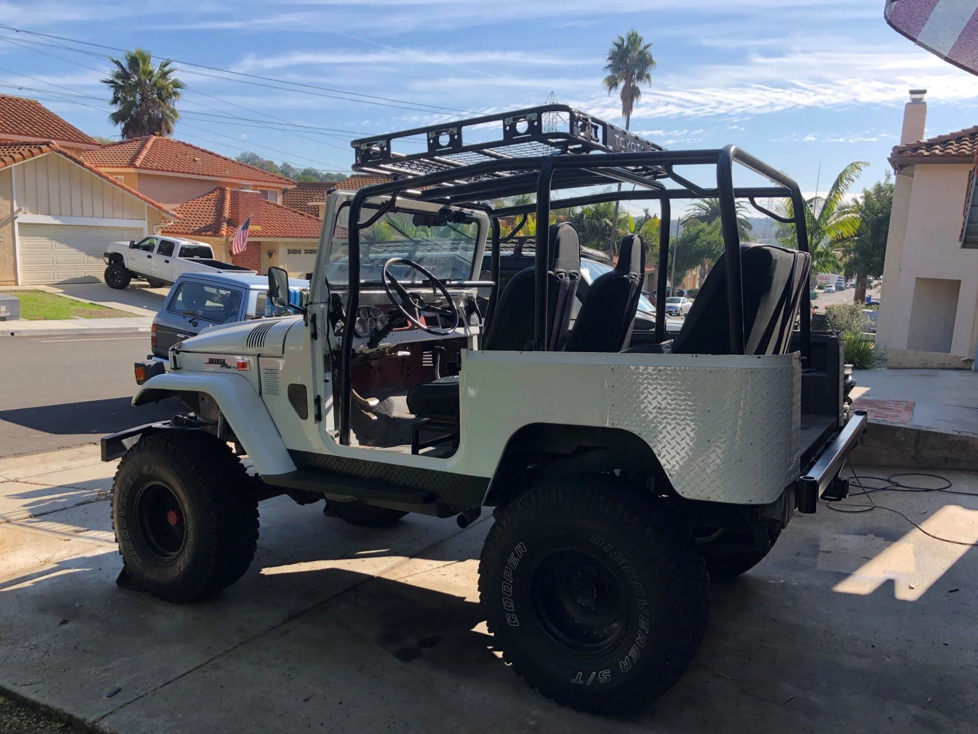 1972 Landcruiser (FJ 40) 350 Chevy/ TH350 Auto Trans Conversion - $11500 Denver CO