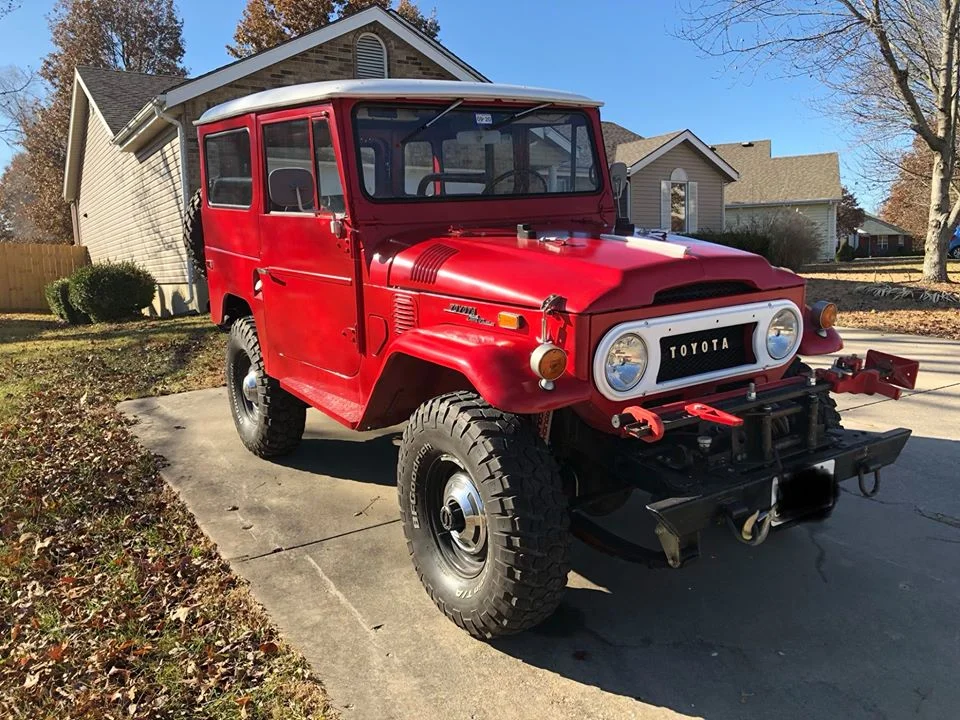 1971 FJ 40 Landcruiser Red Warrensburg Missouri MO $26,500
