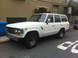 1988 fj62 white,pw,pl,auto,cd in the east bay area california