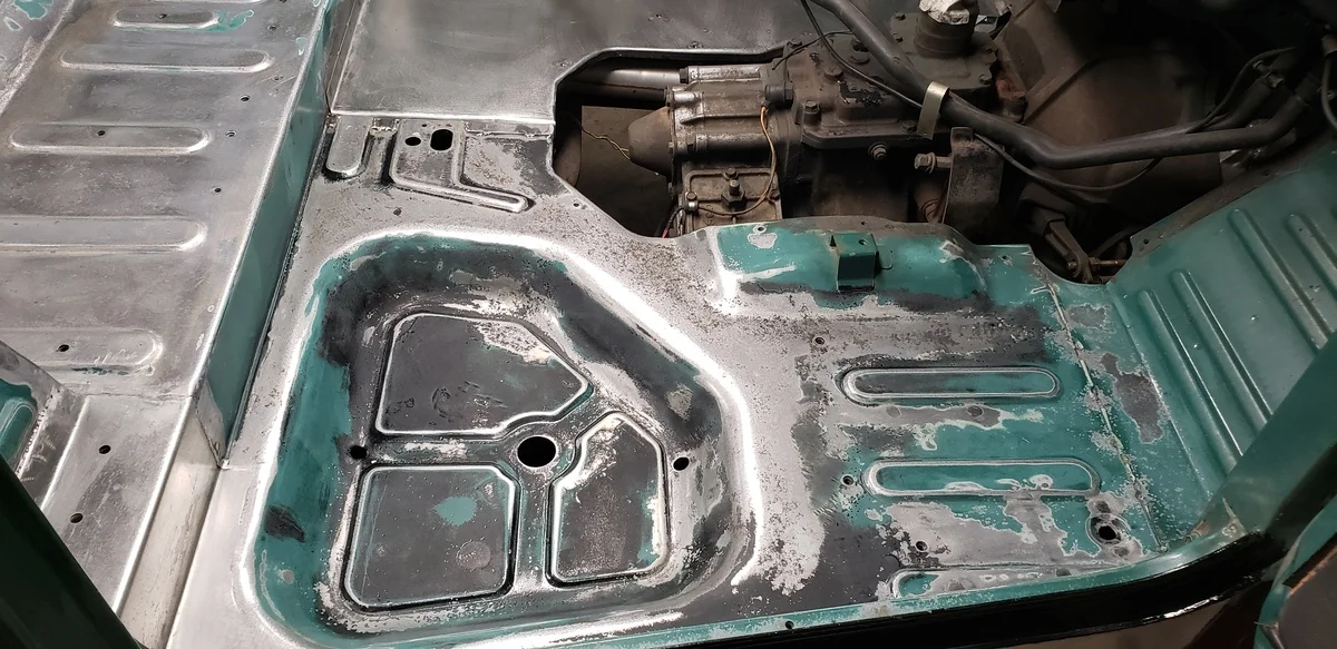 FJ40 Front Passenger floors, patched, treated, and ready for paint.jpg