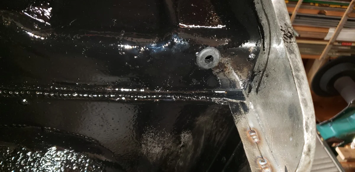 FJ40 Fuel Line Grommet from Bottom.webp
