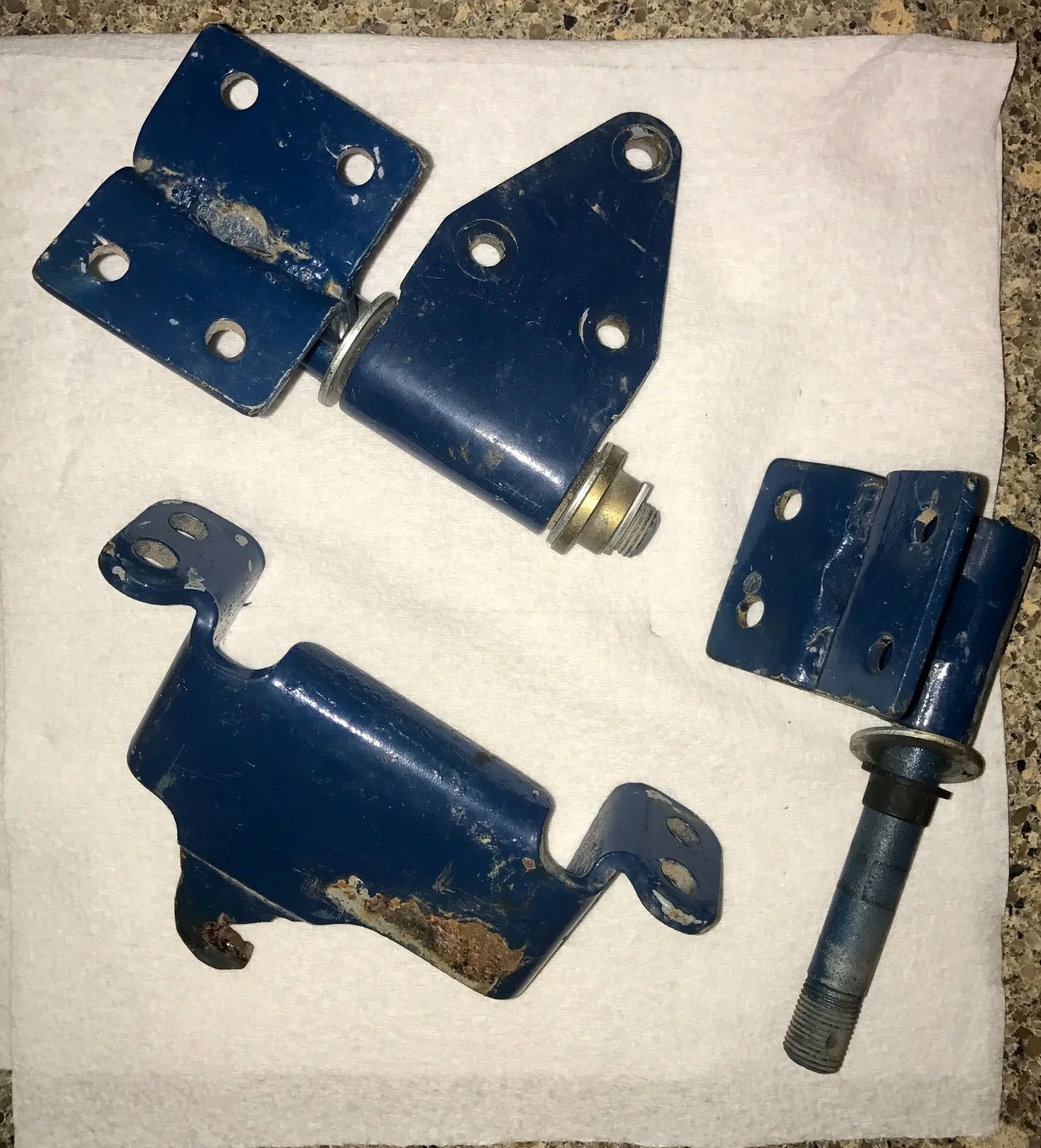 For Sale [Jackson, MS] FJ40 Rear Tire Carrier Hinge/Latch Set