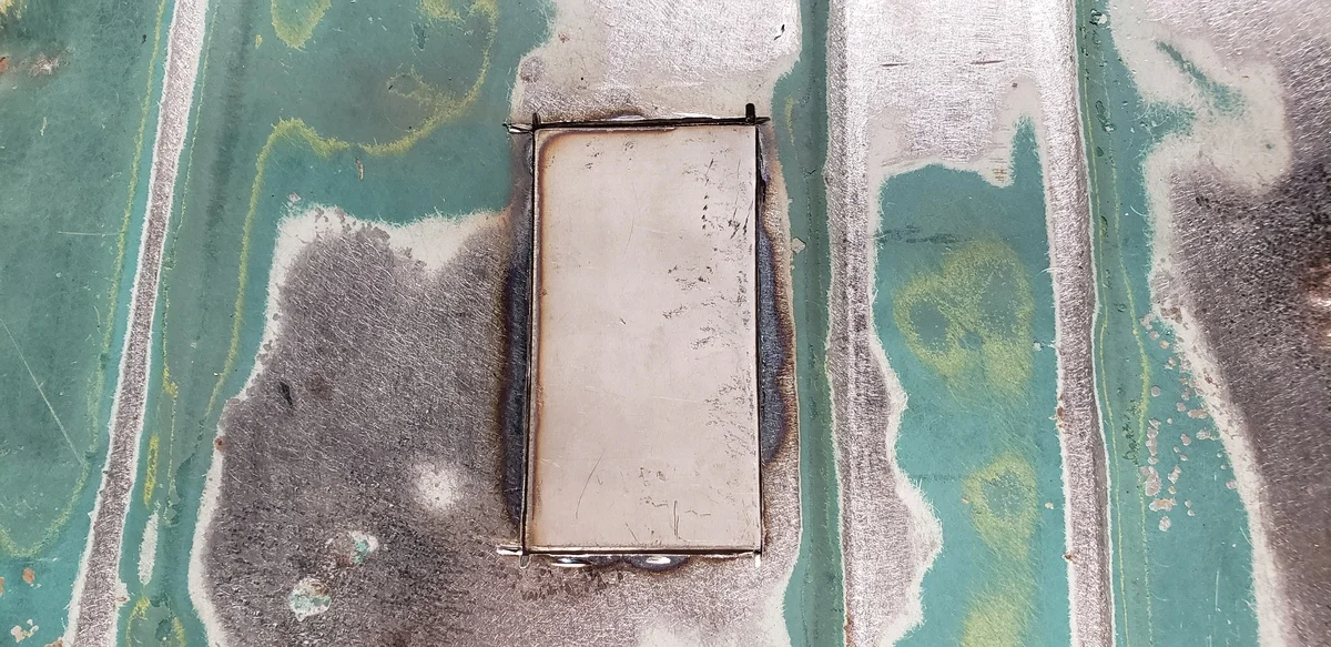 Stainless FJ40 Rear Floor Patch