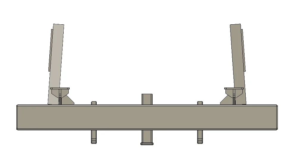 FJ45 REAR BUMPER WITH FRAME ANGLE.webp