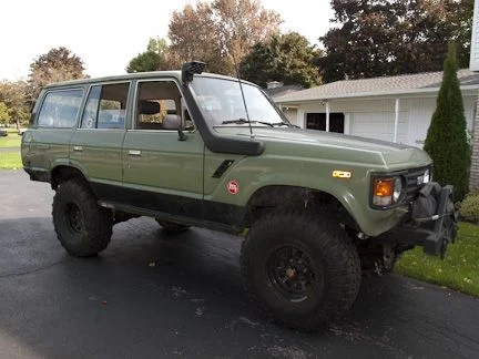 1987 FJ60 (Big Green) Lifts, 35's, locker, winch, ect...