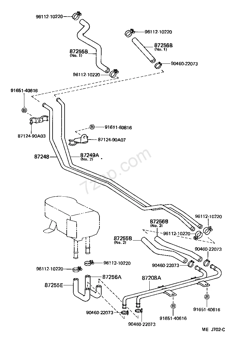 FJ62 Heater Hoses - 2.webp