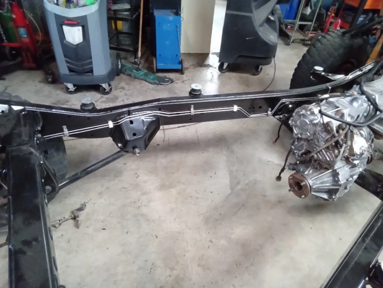 Frame Brake Lines Installed.webp