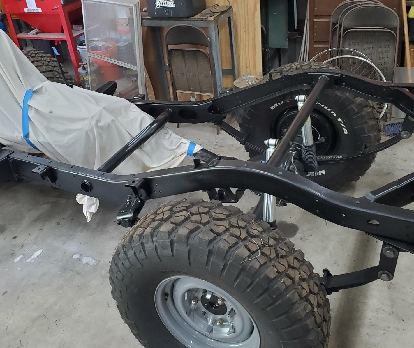Chassis saver store frame paint