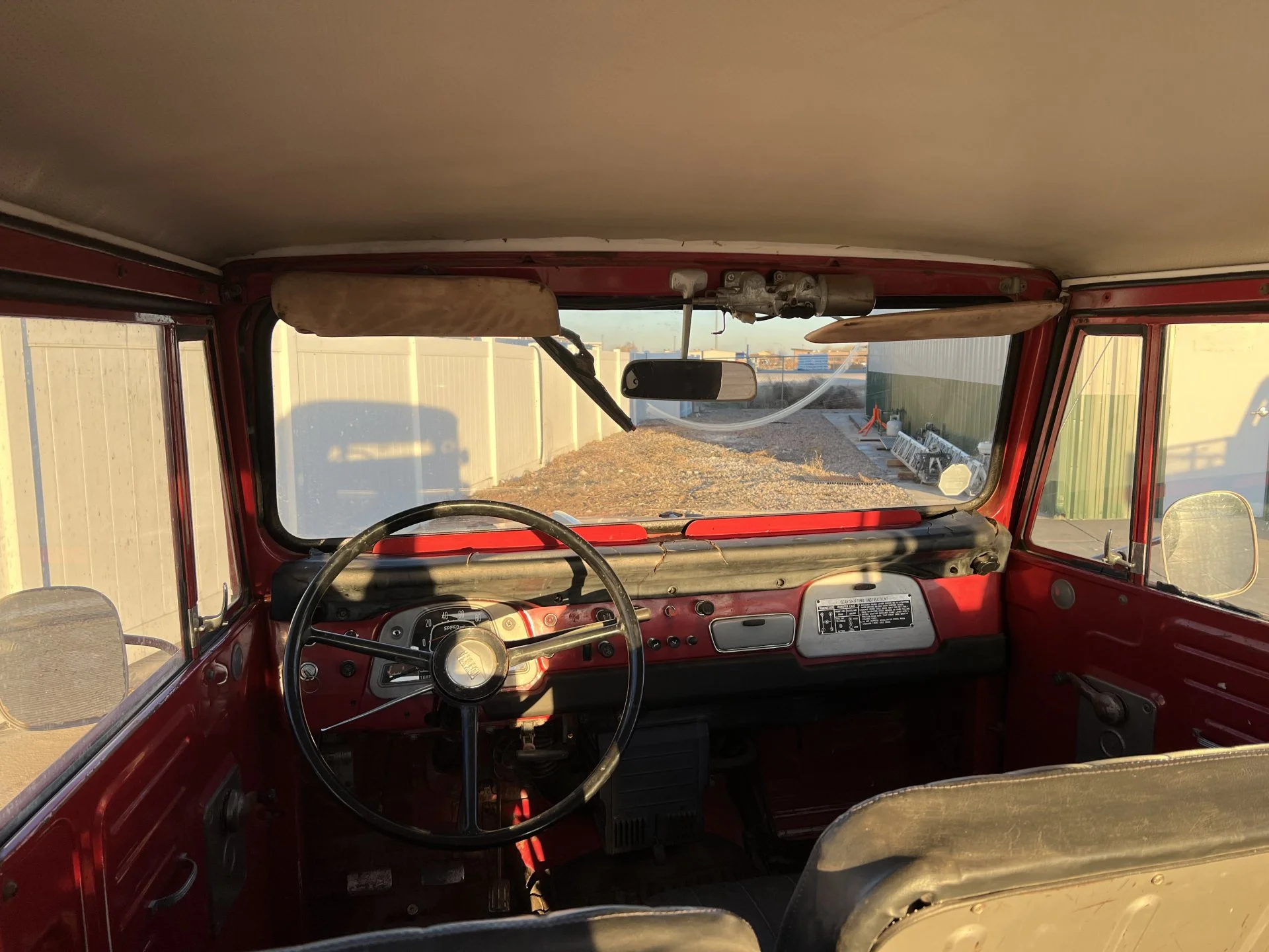 Front View From Back seat.webp