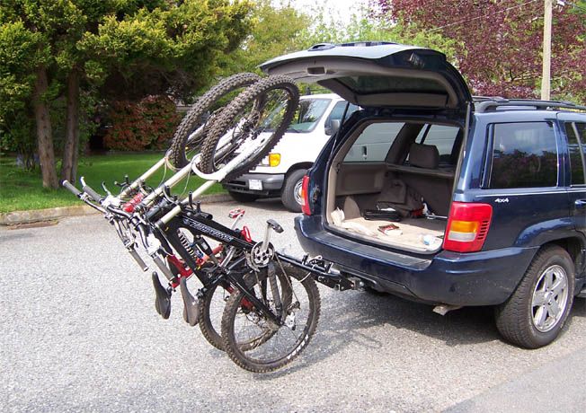 drop down bike rack