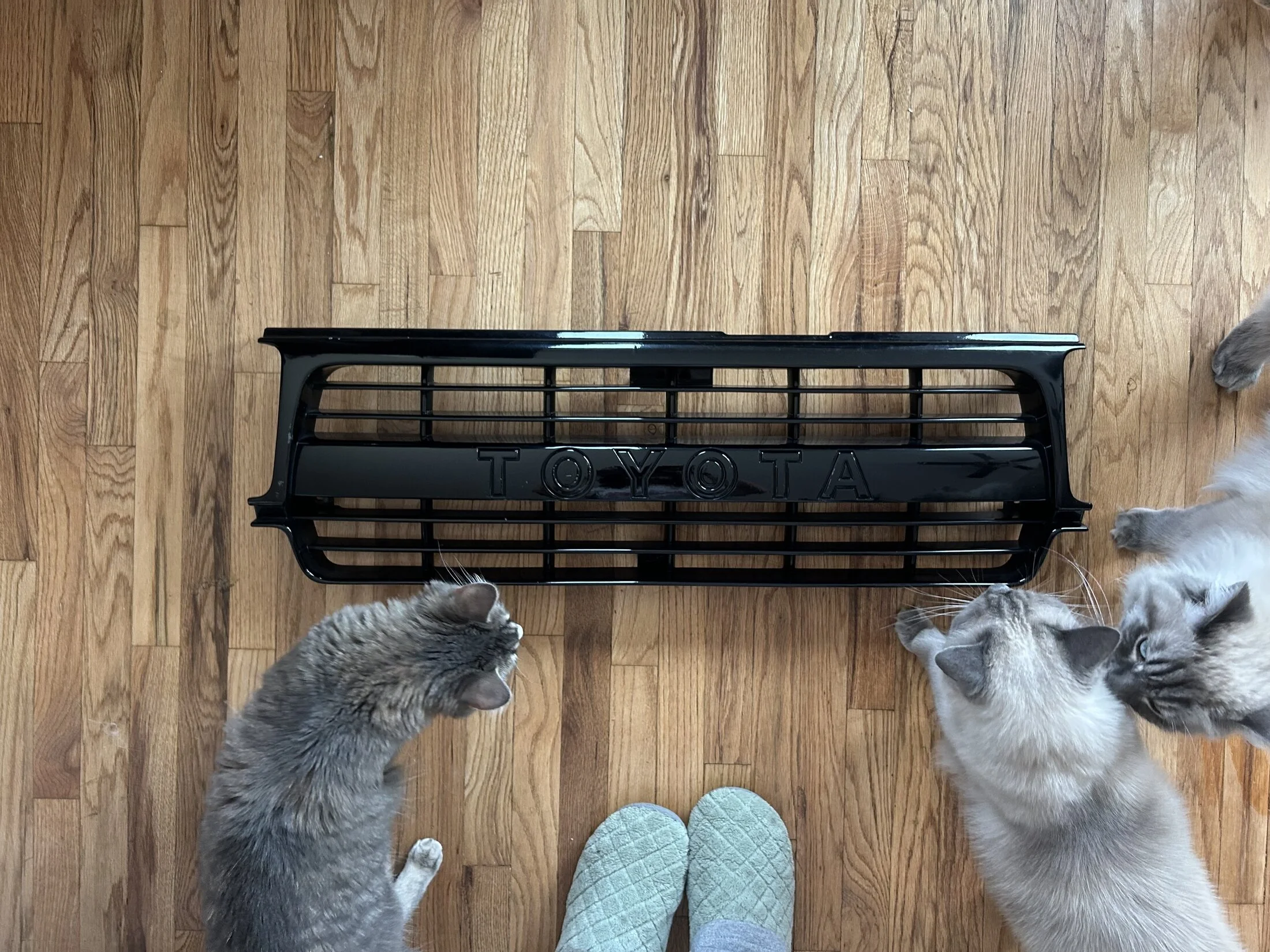 FZJ80 - Radiator Grille (Black) (BTS w Babies).webp