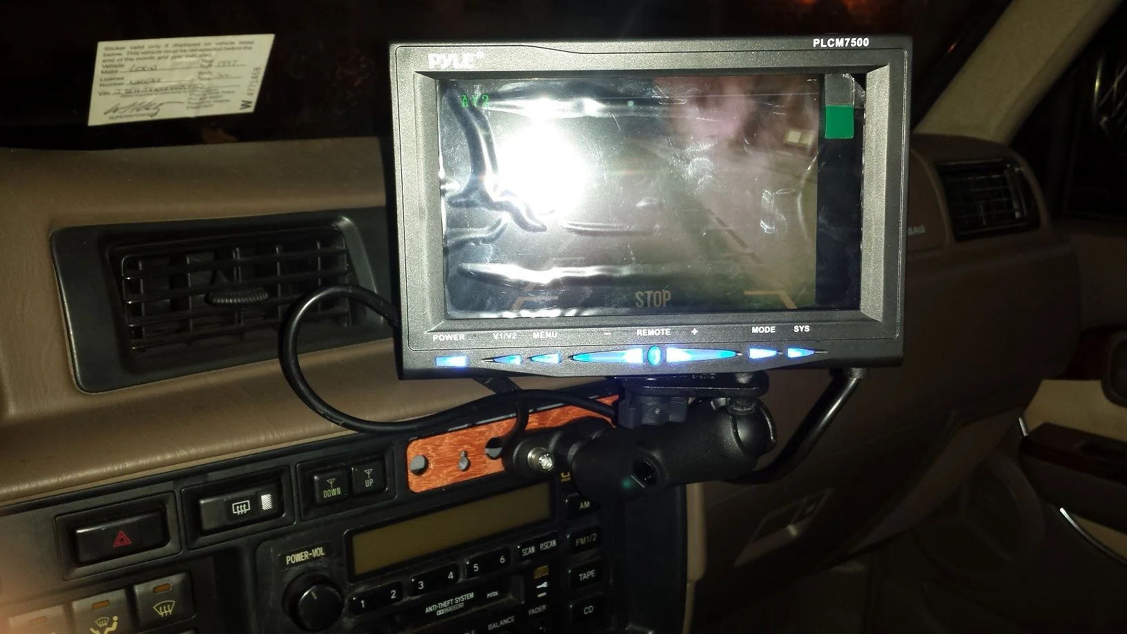 FZJ80 RAM mount^2  installed with cup holder (2).webp